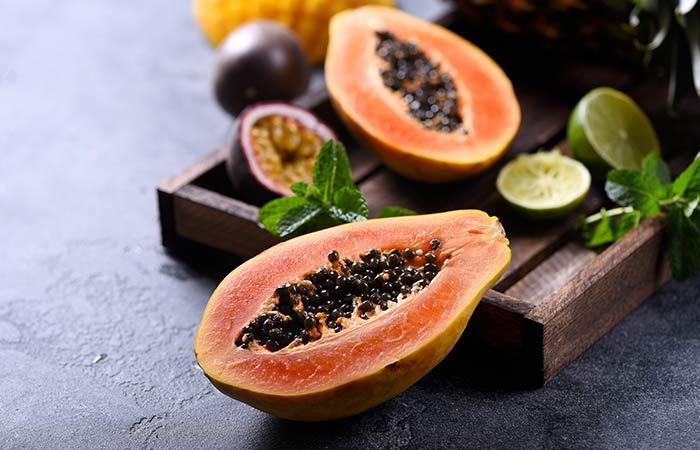 Papaya for naturally glowing skin