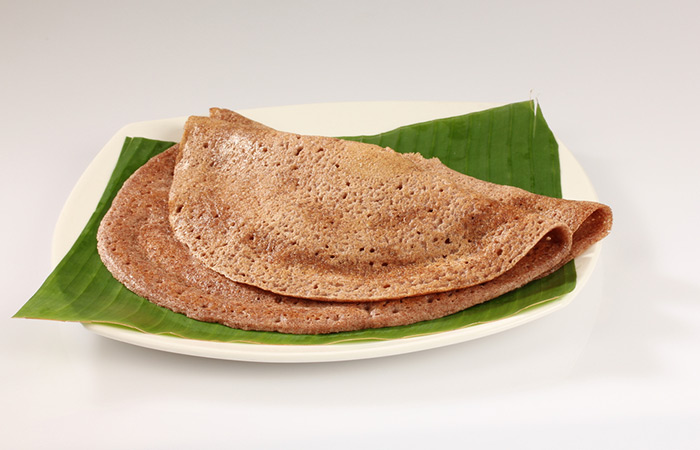 Ragi finger millet Indian breakfast for kids