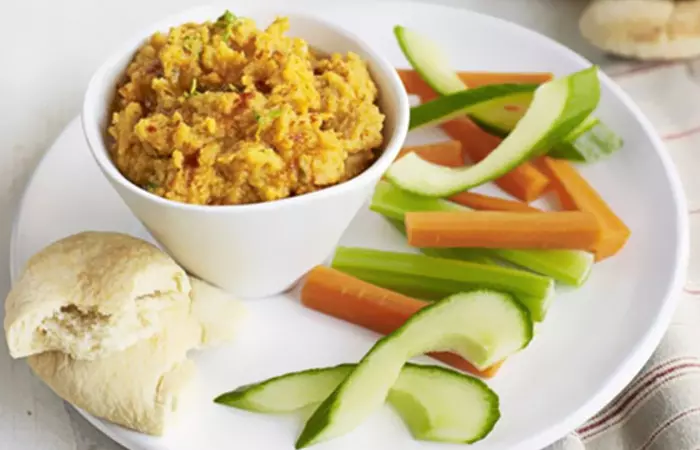 Low Calorie Lunch - Red Lentil And Sweet Potato Pate