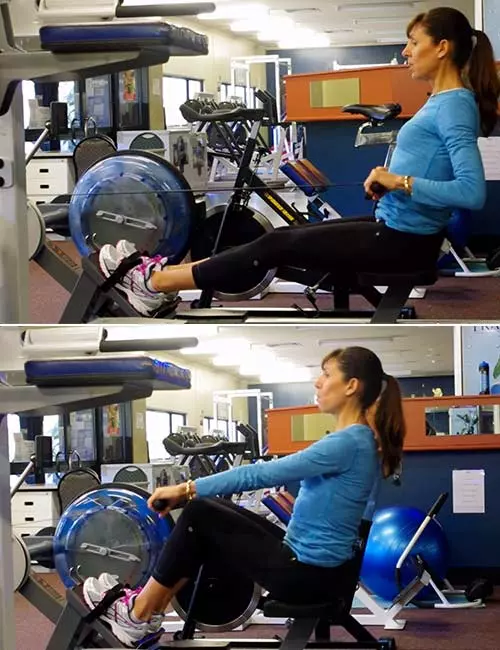 Simple rowing excerises to see rowing machine benefits