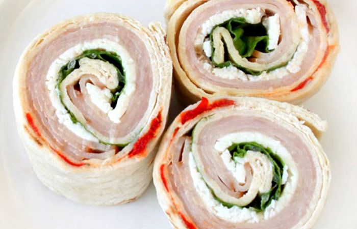 Low Calorie Lunch - Sushi Sandwich