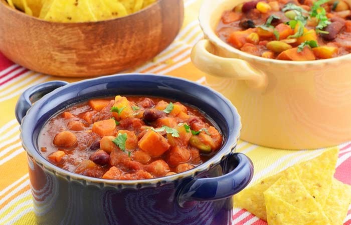 Sweet potato chili for weight loss