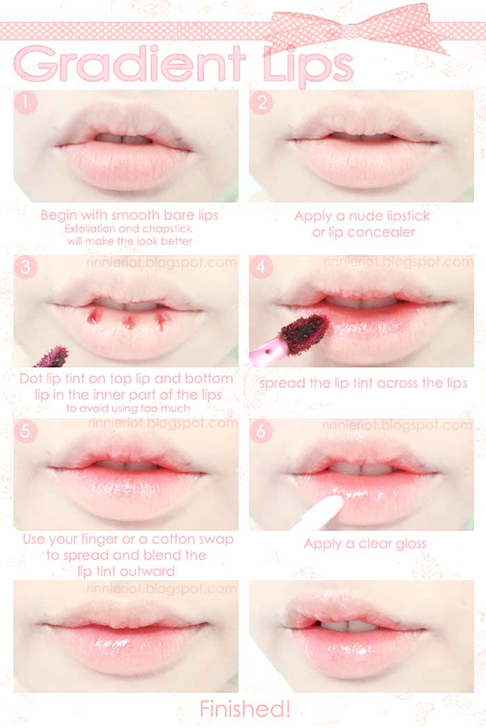 [Beauty Tricks] Make sweet gradation lips with the Lip 