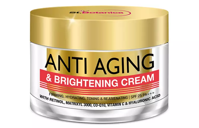 1. St. Botanica Anti Aging & Brightening Cream