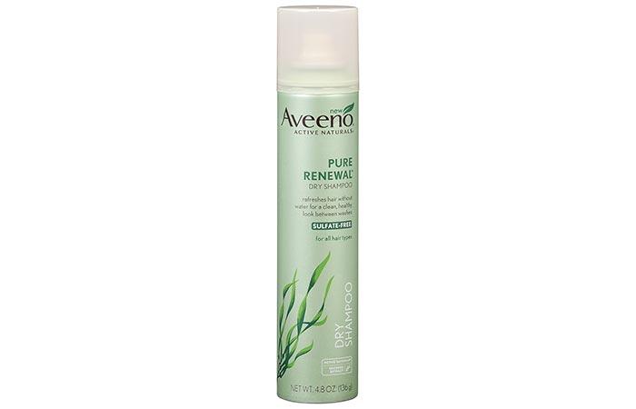 10. Aveeno Active Naturals Pure Renewal Dry Shampoo