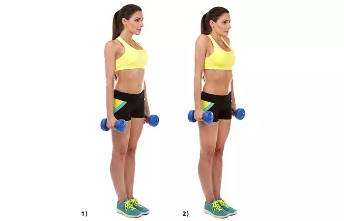 Shoulder shrugs is the best shoulder exercise for women