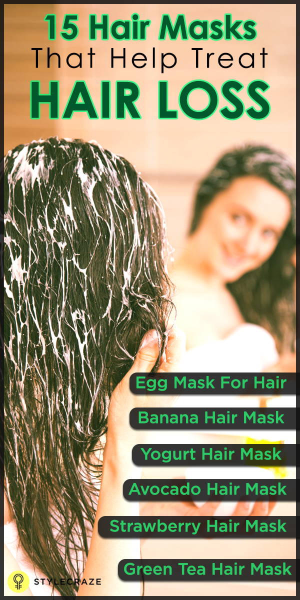 15 Effective Hair Masks To Treat Hair Loss
