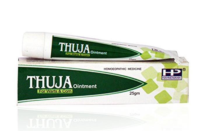 3.-Hahnemann-Pharma-Thuja-Ointment - Mole Removal Creams