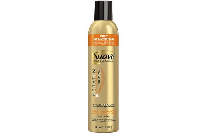 8. Suave Professionals Keratin Infusion Dry Shampoo