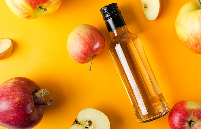 Apple cider vinegar can help get rid of Fordyce spots