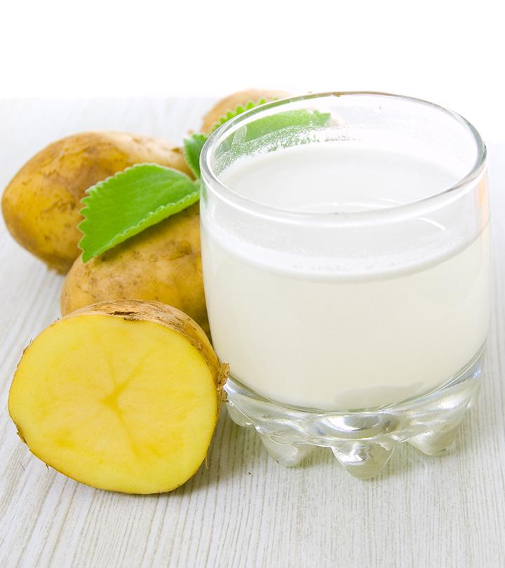 As 7 principais receitas de beleza de suco de batata