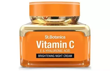 St.Botanica Vitamin C, E Hyaluronic Acid Brightening Night Cream