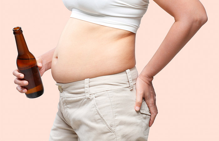 Beer causes weight gain