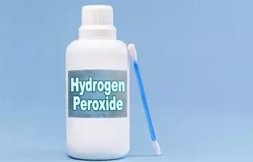 Hydrogen peroxide for swollen gums