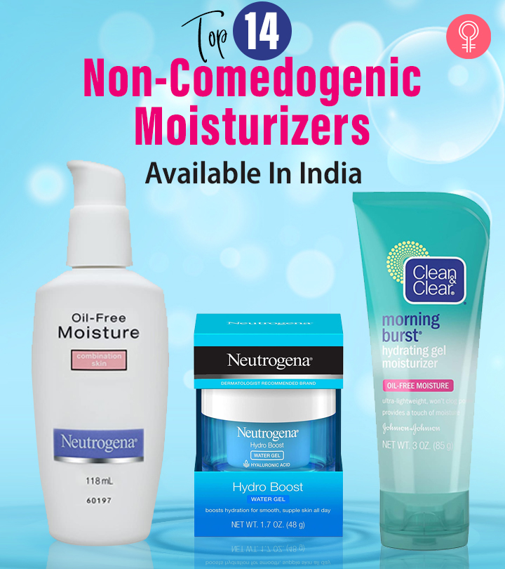 Top 14 Non-Comedogenic Moisturizers Available In India