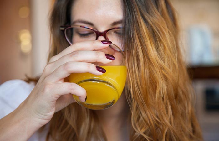 Preventing Fordyce spots by drinking citrus juices