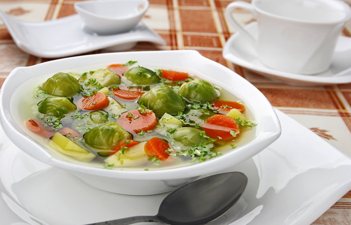 Sprouts soup for weight loss