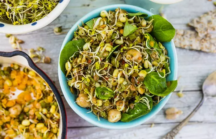 Beans sprouts stir fry for weight loss