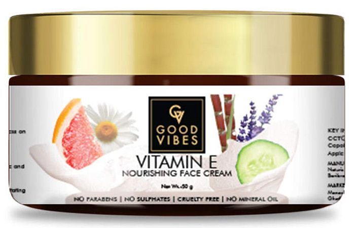 Good Vibes Vitamin E Nourishing Face Cream