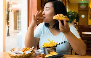 Ghrelin which stimulates appetite may cause hormonal weight gain if not balanced