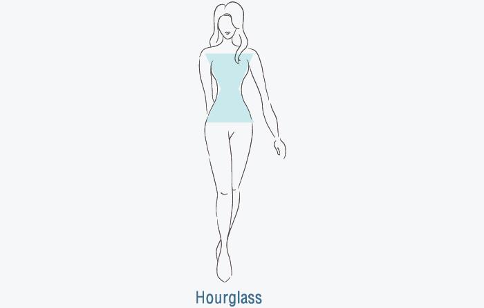 X Body Shape (Hourglass) – 7 Body shapes