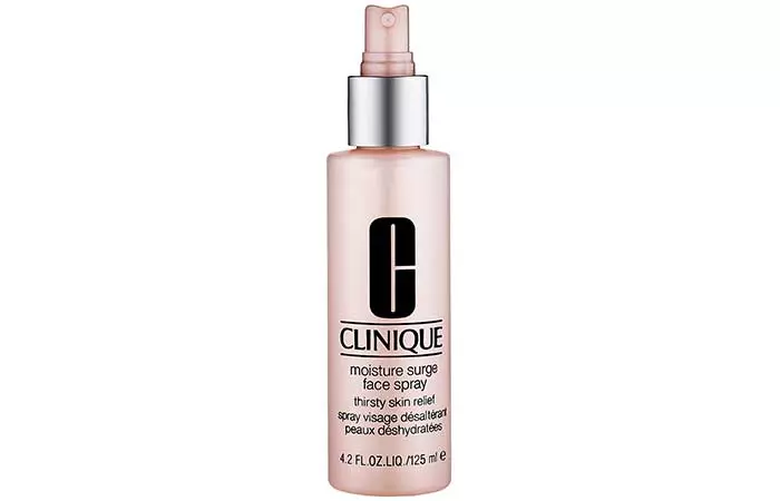 Amazing Makeup Setting Sprays - 14. Clinique Moisture Surge Face Spray Thirsty Skin Relief