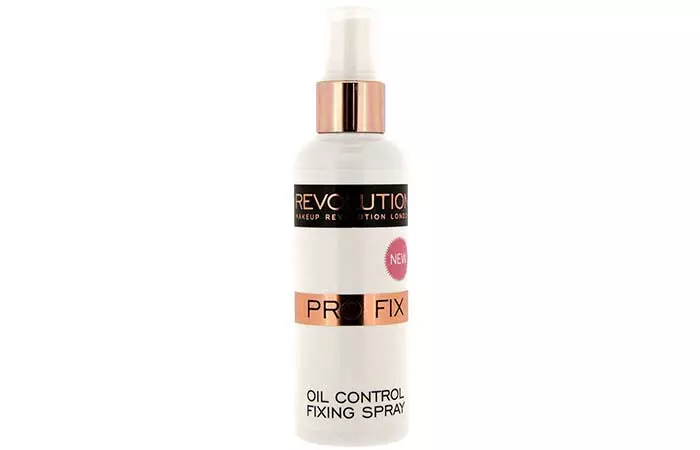 Best Makeup Setting Sprays - 5. Makeup Revolution Pro Fix Oil Control Fixing Spray