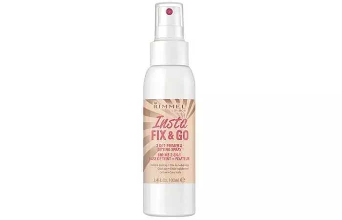 Best Makeup Setting Sprays - 7. Rimmel Insta Fix & Go Setting Spray