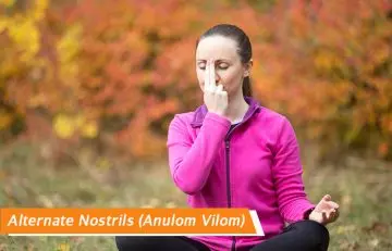 Alternate-Nostrils (Anulom-Vilom) - Breathing exercises to treat Headache