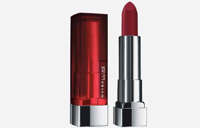 Best-Moisturizing-Lipstick-Maybelline-New-York-Color-Sensational-Creamy-Matte-Lipstick-–-695-Divine-Wine