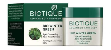 BIOTIQUE WINTER GREEN Spot Correcting Anti-Acne Cream