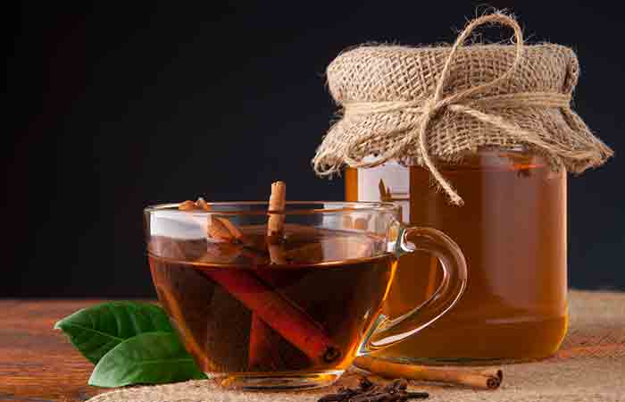 A cinnamon and honey drink makes for a flavorful weight loss drink
