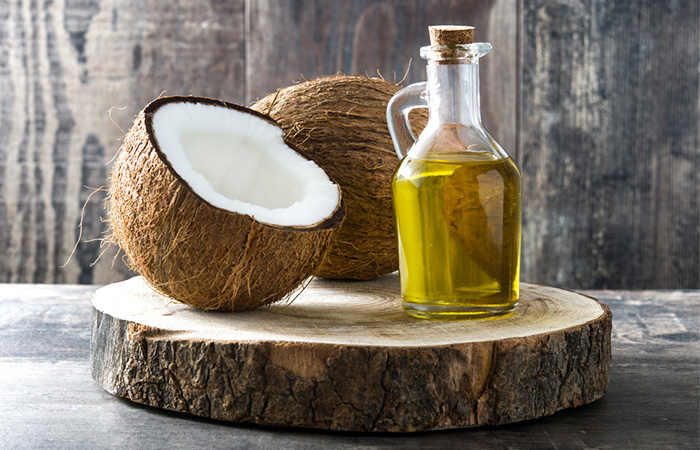 Coconut oil as a home remedy for PCOS.