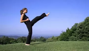 Exercises For Weight Loss - Front Kicks