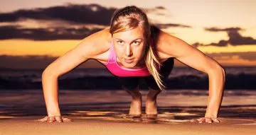 Exercises For Weight Loss - Plank Push-ups