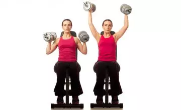 Exercises For Weight Loss - Overhead Press