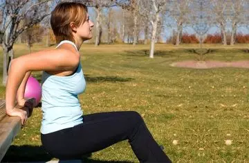 Exercises For Weight Loss - Triceps Dips