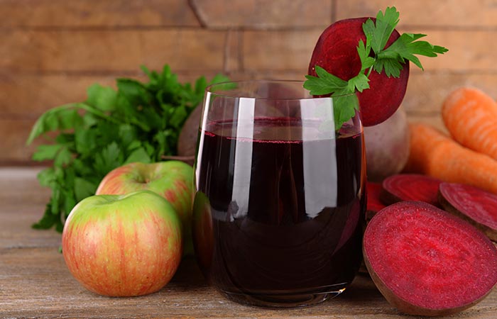 Apple, beetroot and carrot juice for weight loss