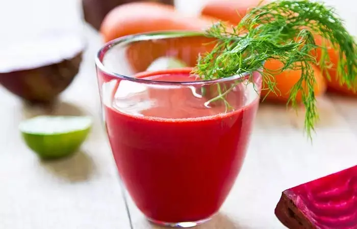 Carrot and beetroot juice for weight loss