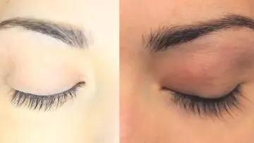 Castor oil eyelash growth results before and after