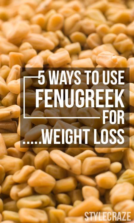Fenugreek is an herb for weight loss