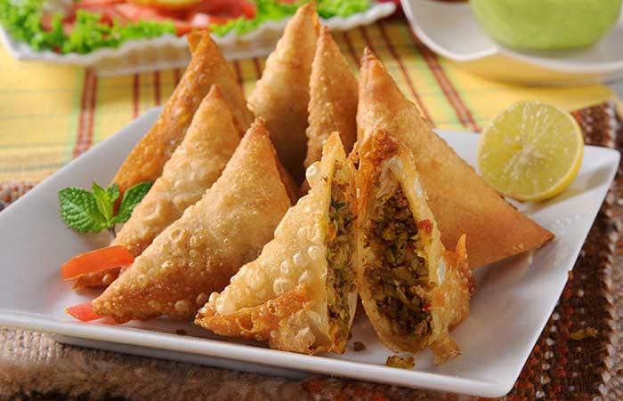 Tikka samosa for Pakistani Ramadan