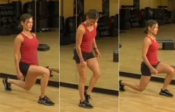 Walking lunges