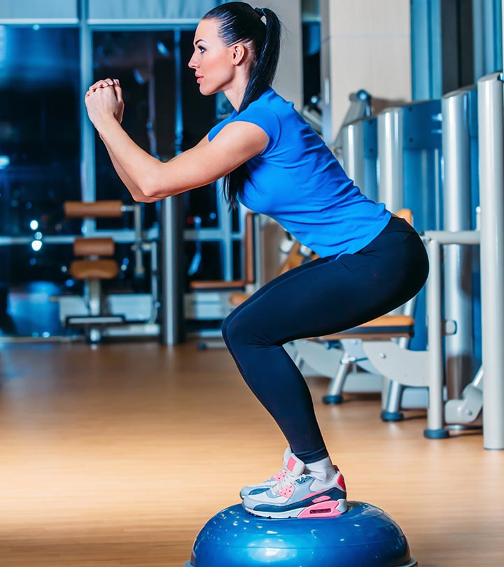 15 Best BOSU Ball Exercises To Improve Balance And Core Strength
