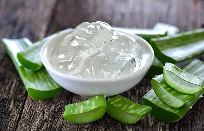 Aloe vera to relieve itchy lower legs