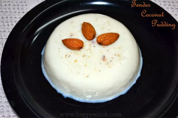 Kerala coconut pudding for breakfast