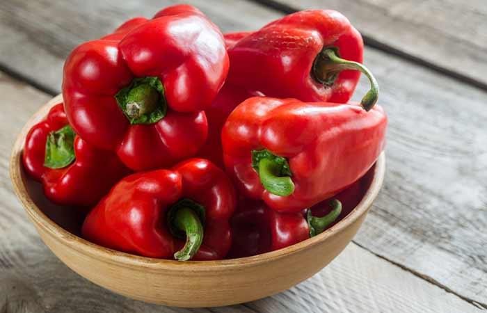 Get Rid Of Neck Fat - Red Bell Peppers