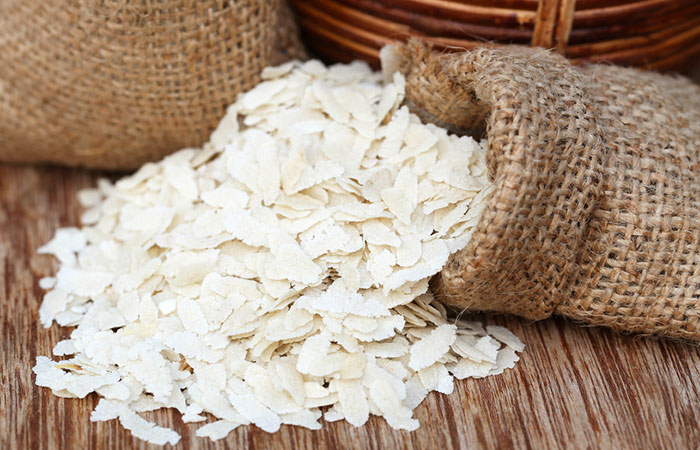 Consume flattened rice for ulcerative colitis