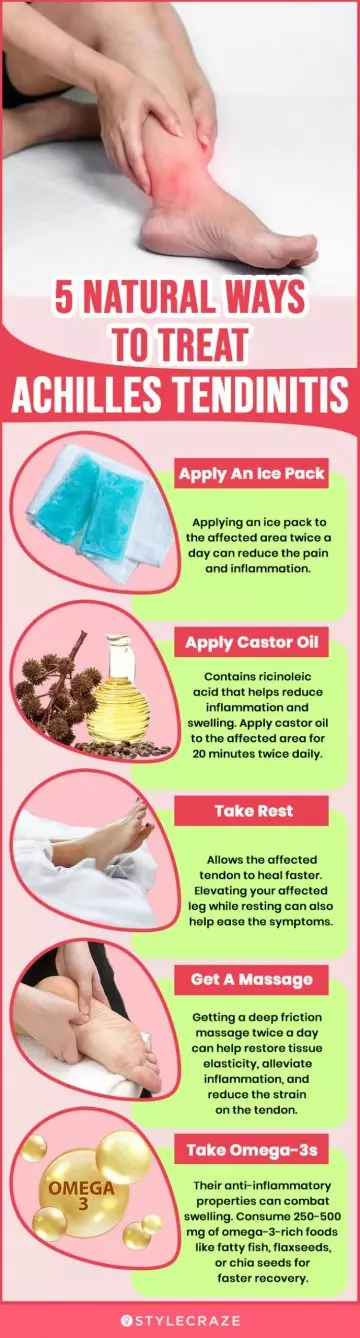 5 natural ways to treat achilles tendinitis (infographic)