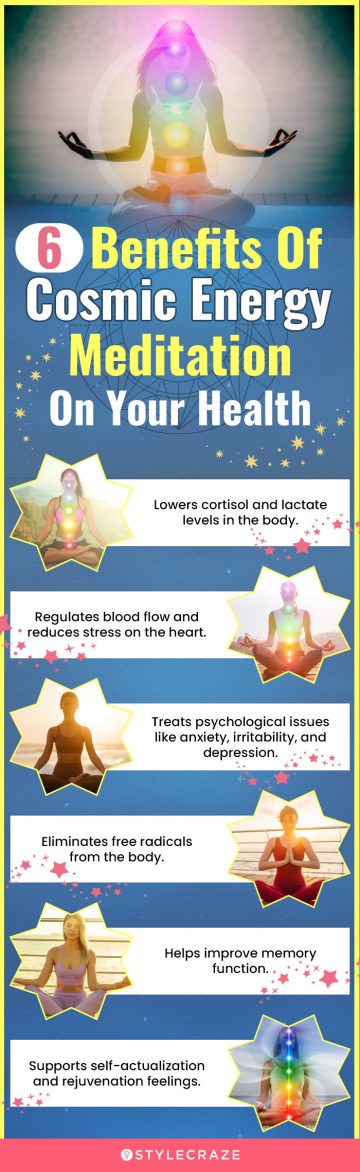 6 benefits of cosmic energy meditation on your health (infographic)